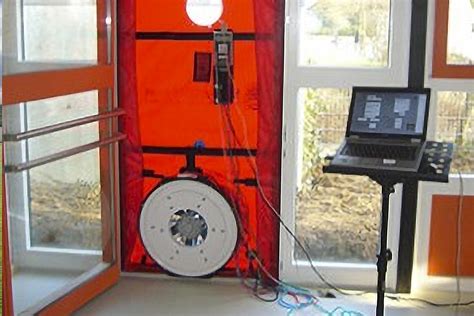 building air tightness testing equipment